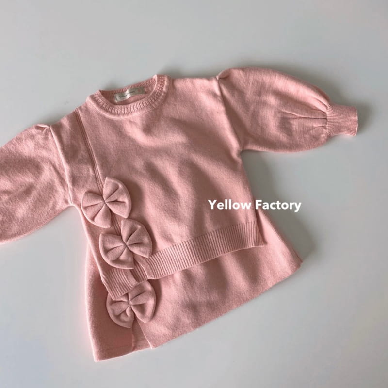 YELLOW FACTORY - Korean Children Fashion - #Kfashion4kids - Mong Shu Shu Knit Two-piece - 4