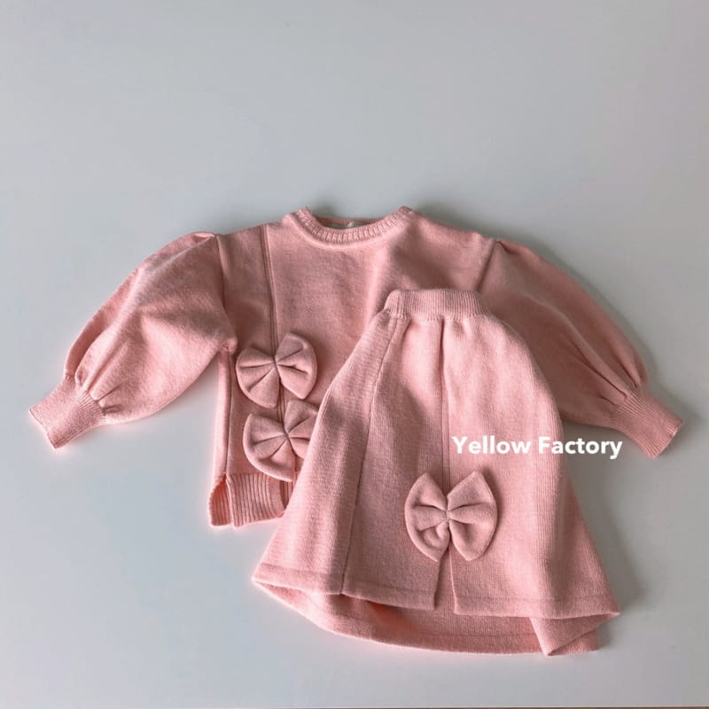 YELLOW FACTORY - Korean Children Fashion - #Kfashion4kids - Mong Shu Shu Knit Two-piece - 8