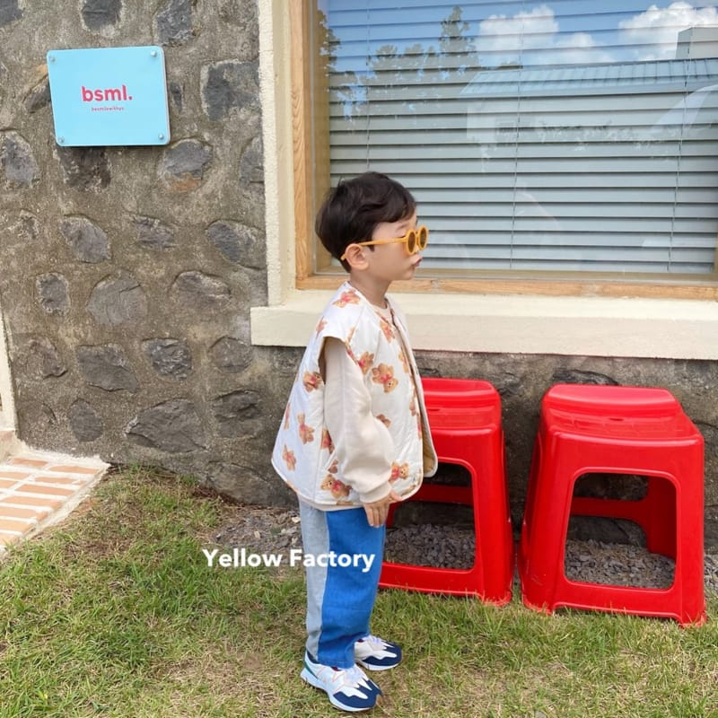 YELLOW FACTORY - Korean Children Fashion - #Kfashion4kids - Bang Bang Bear Vest - 5