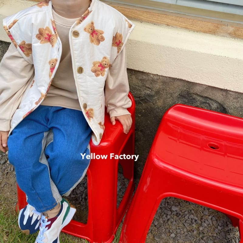 YELLOW FACTORY - Korean Children Fashion - #Kfashion4kids - Bang Bang Bear Vest - 7