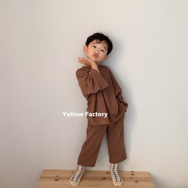 YELLOW FACTORY - Korean Children Fashion - #Kfashion4kids - Rami Top Bottom Set - 2