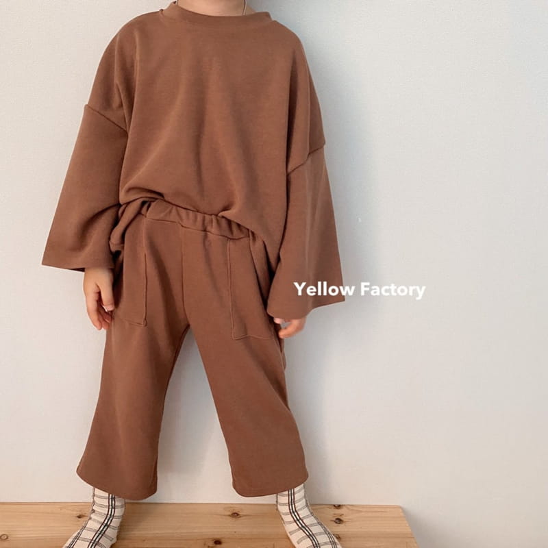 YELLOW FACTORY - Korean Children Fashion - #Kfashion4kids - Rami Top Bottom Set - 4