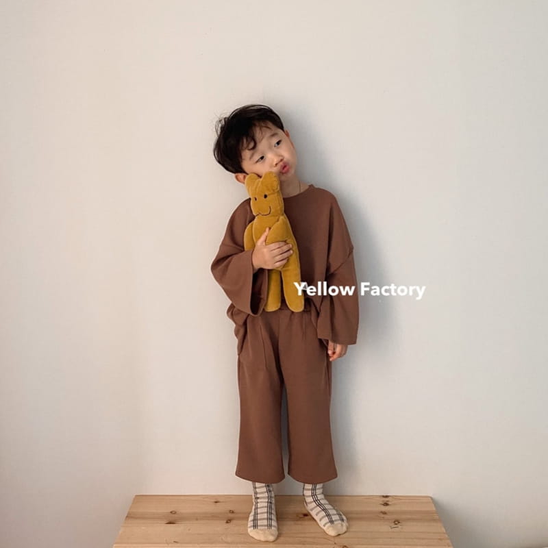 YELLOW FACTORY - Korean Children Fashion - #Kfashion4kids - Rami Top Bottom Set - 5