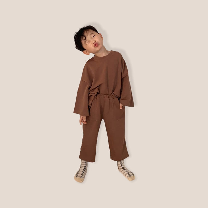 YELLOW FACTORY - Korean Children Fashion - #Kfashion4kids - Rami Top Bottom Set - 6