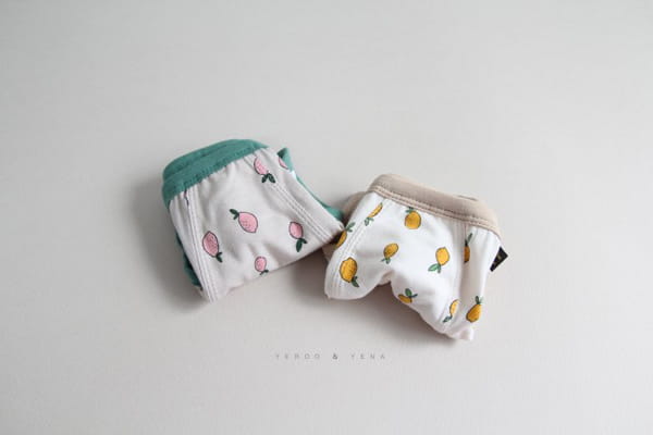 YEROOYENA - Korean Children Fashion - #Kfashion4kids - Lemon Underwear [set of 2] - 10