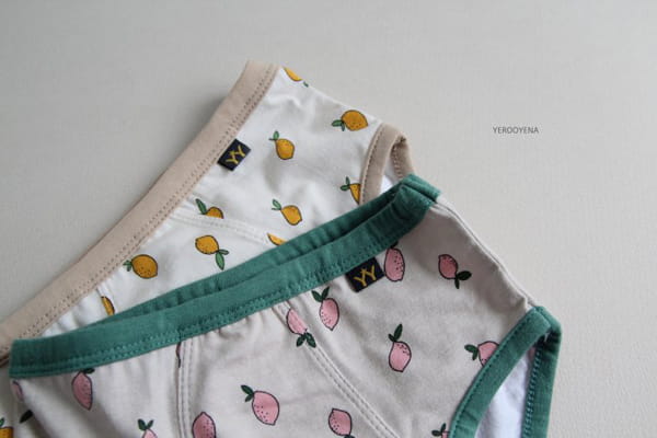 YEROOYENA - Korean Children Fashion - #Kfashion4kids - Lemon Underwear [set of 2] - 8