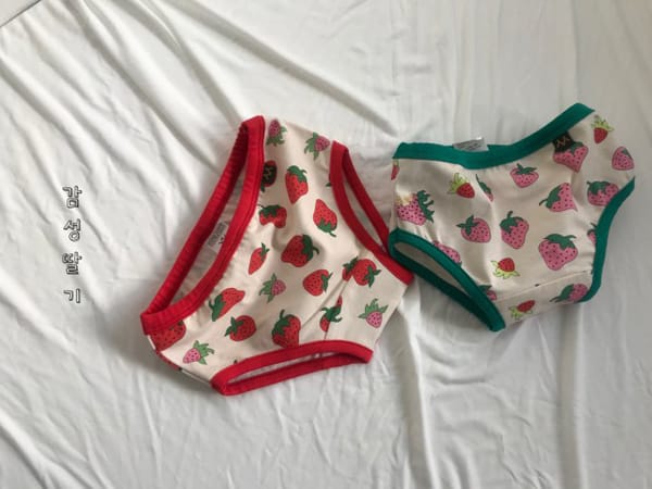 YEROOYENA - Korean Children Fashion - #Kfashion4kids - Sweet Girls Underwear [set of 2] - 10