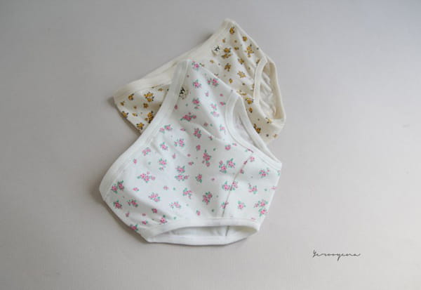 YEROOYENA - Korean Children Fashion - #Kfashion4kids - Jelly Flower Underwear [set of 2] - 3
