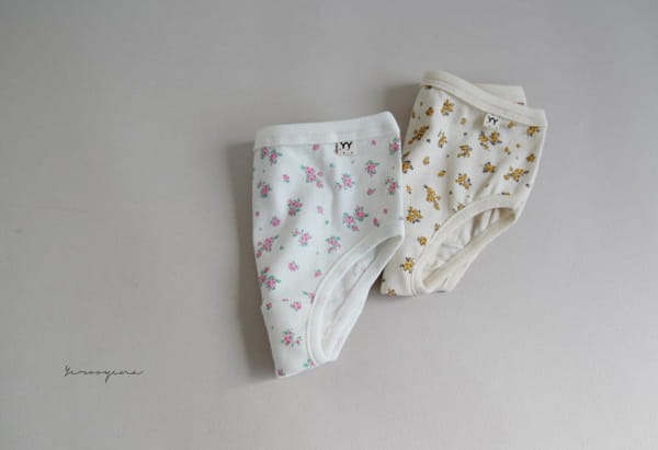 YEROOYENA - Korean Children Fashion - #Kfashion4kids - Jelly Flower Underwear [set of 2] - 4