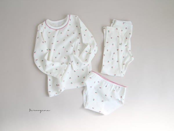 YEROOYENA - Korean Children Fashion - #Kfashion4kids - Tulip Underwear [set of 3] - 11