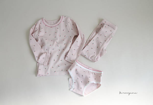 YEROOYENA - Korean Children Fashion - #Kfashion4kids - Tulip Underwear [set of 3] - 12