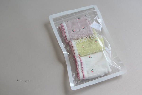 YEROOYENA - Korean Children Fashion - #Kfashion4kids - Tulip Underwear [set of 3] - 9
