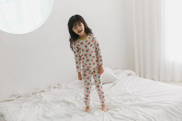 YEROOYENA - Korean Children Fashion - #Kfashion4kids - Strawberry Easywear - 9