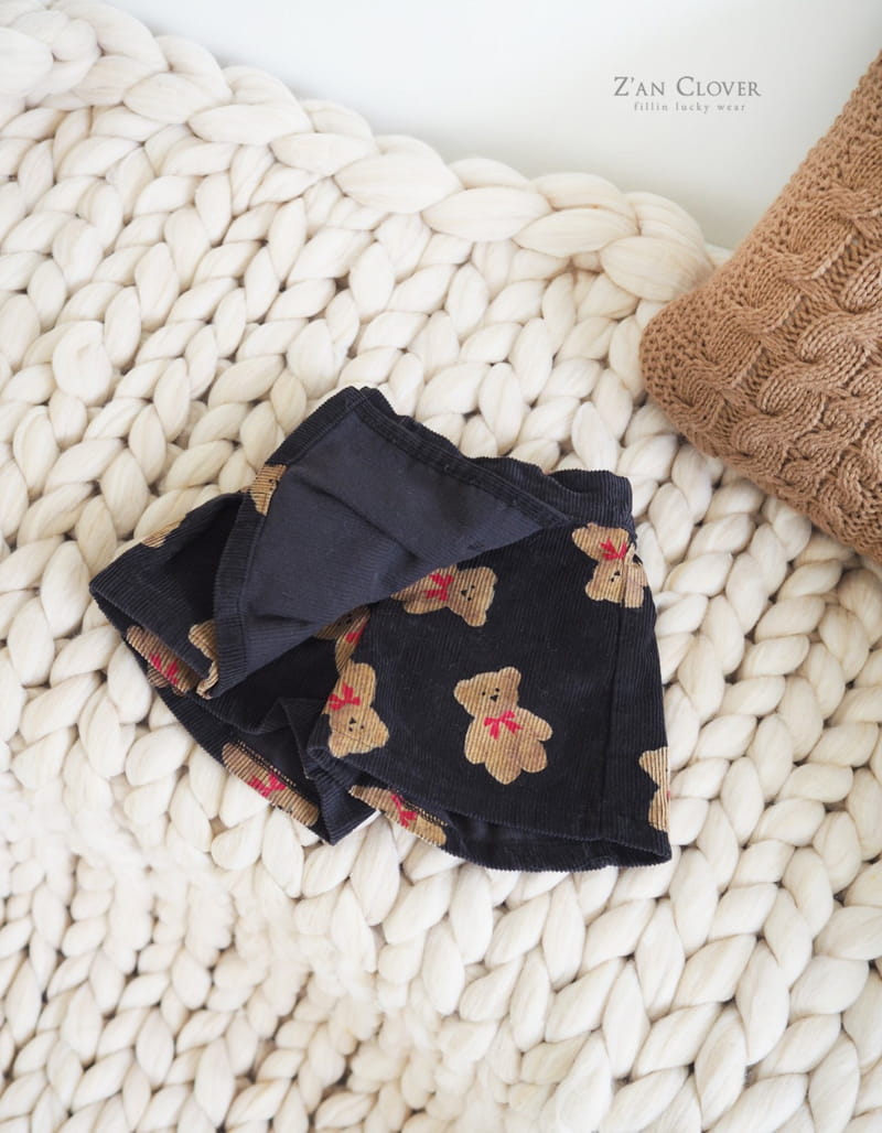 ZAN CLOVER - Korean Children Fashion - #Kfashion4kids - Teddy Wrap Pants - 10
