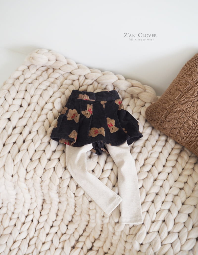 ZAN CLOVER - Korean Children Fashion - #Kfashion4kids - Teddy Wrap Pants - 12
