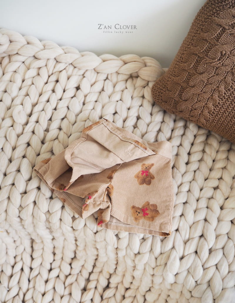 ZAN CLOVER - Korean Children Fashion - #Kfashion4kids - Teddy Wrap Pants - 3