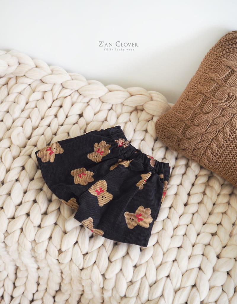 ZAN CLOVER - Korean Children Fashion - #Kfashion4kids - Teddy Wrap Pants - 8