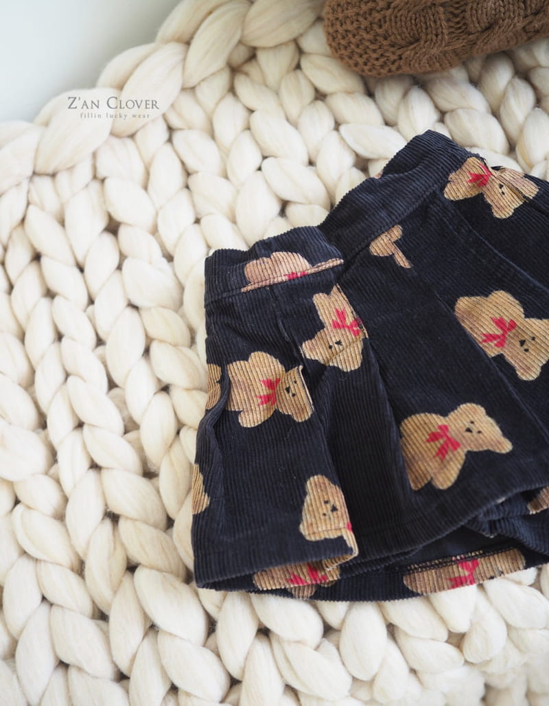 ZAN CLOVER - Korean Children Fashion - #Kfashion4kids - Teddy Wrap Pants - 9