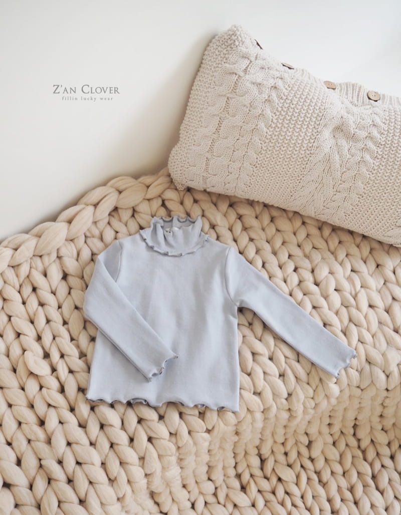 ZAN CLOVER - Korean Children Fashion - #Kfashion4kids - Wave Turtleneck - 4