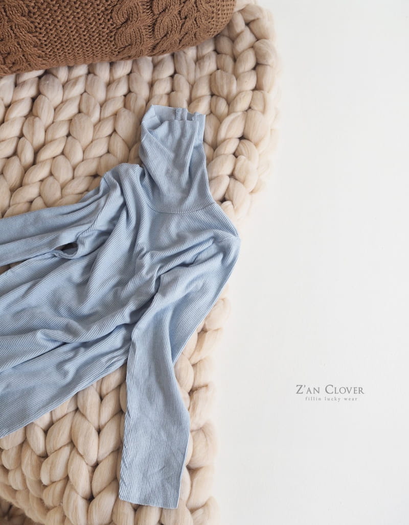 ZAN CLOVER - Korean Children Fashion - #Kfashion4kids - Rib Turtleneck - 6