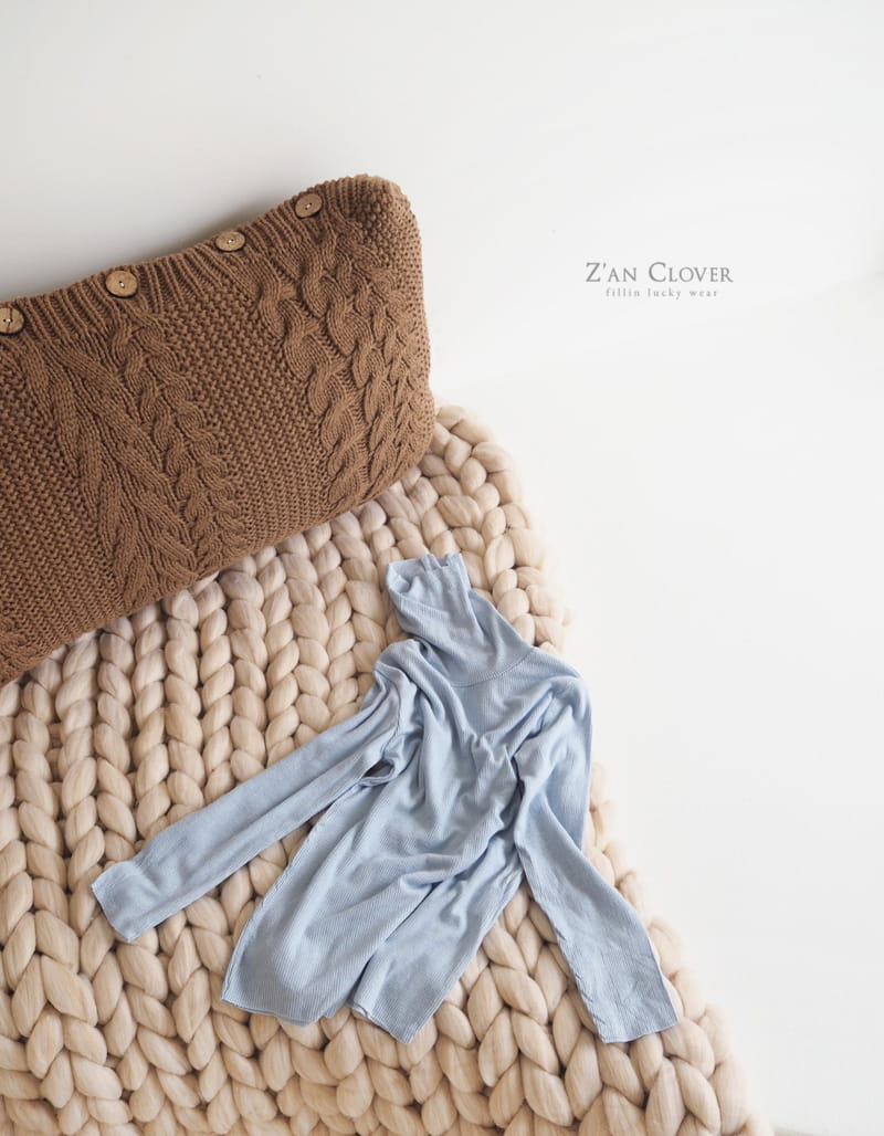 ZAN CLOVER - Korean Children Fashion - #Kfashion4kids - Rib Turtleneck - 8