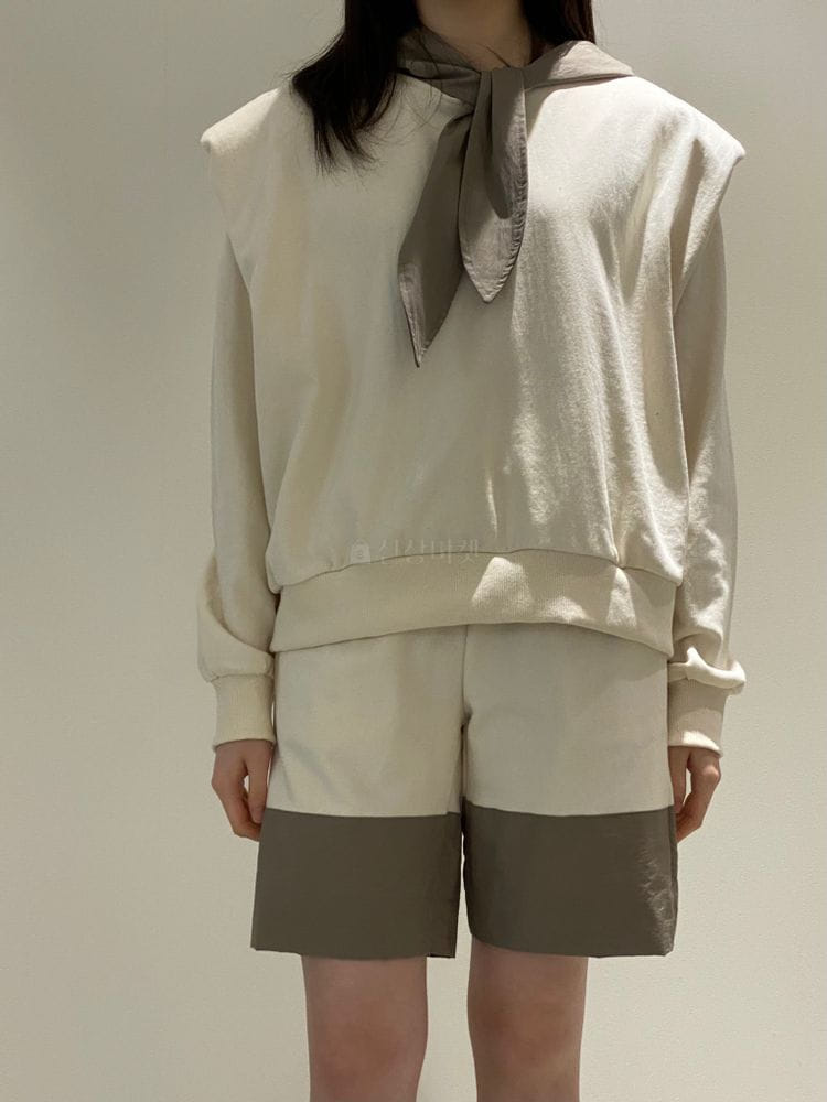 1968 - Korean Children Fashion - #Kfashion4kids - Hoody Color Top Bottom Set