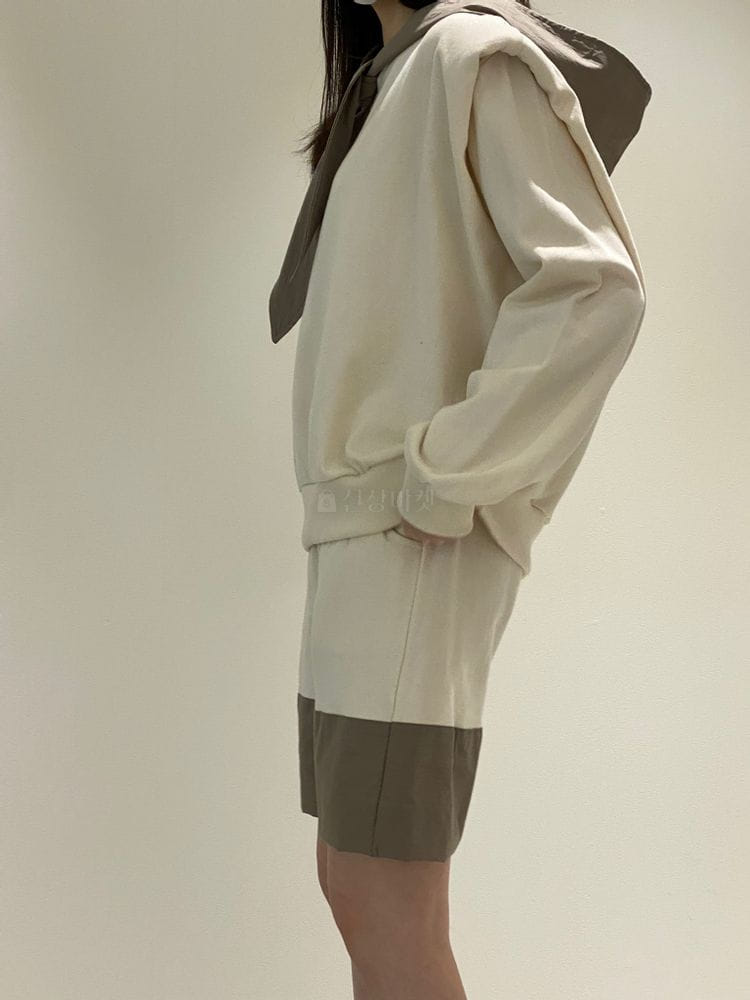 1968 - Korean Children Fashion - #Kfashion4kids - Hoody Color Top Bottom Set - 2