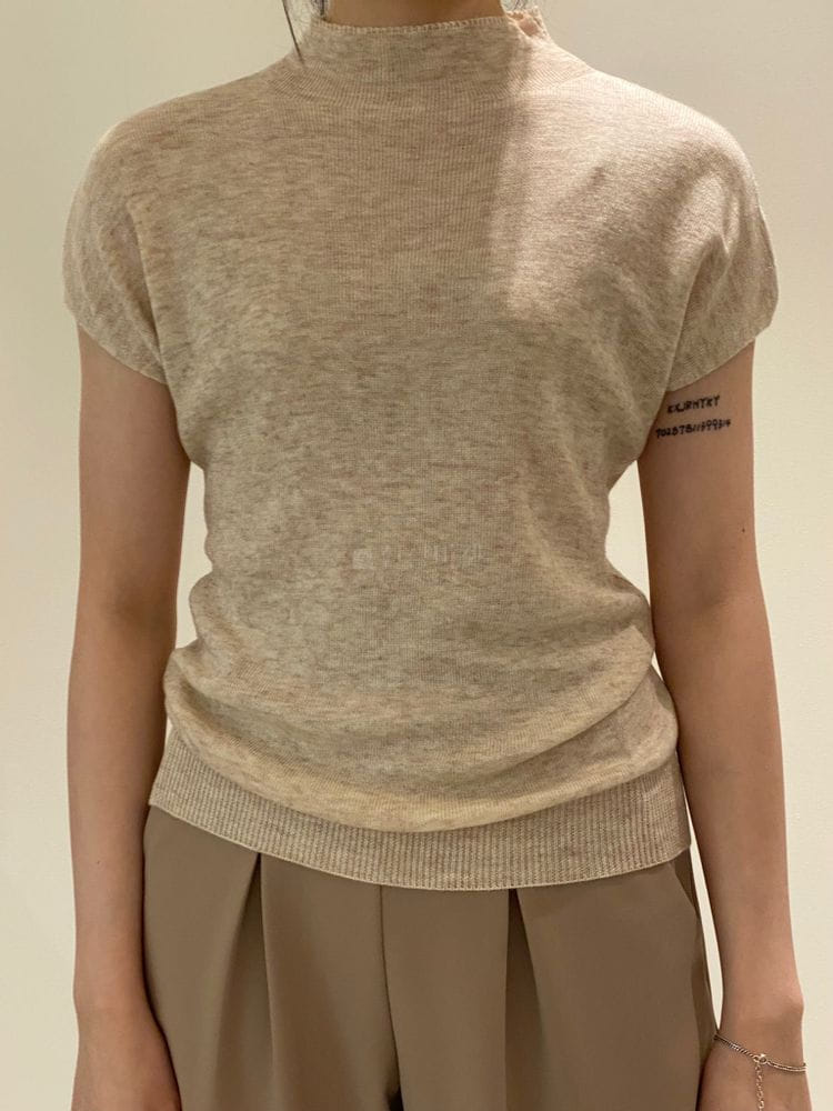 1968 - Korean Children Fashion - #Kfashion4kids - Different Short Sleeves Knit - 4