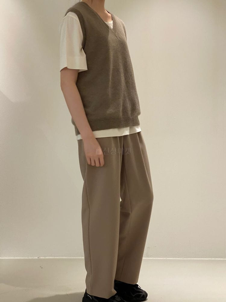 1968 - Korean Children Fashion - #Kfashion4kids - V Neck Knit Vest - 3