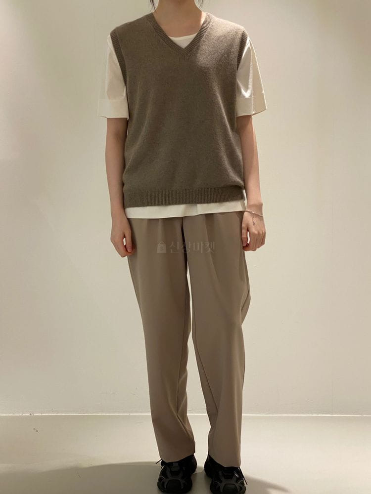 1968 - Korean Children Fashion - #Kfashion4kids - V Neck Knit Vest - 4