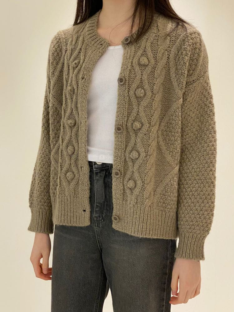 1968 - Korean Children Fashion - #Kfashion4kids - Hazzi Twist Cardigan - 4