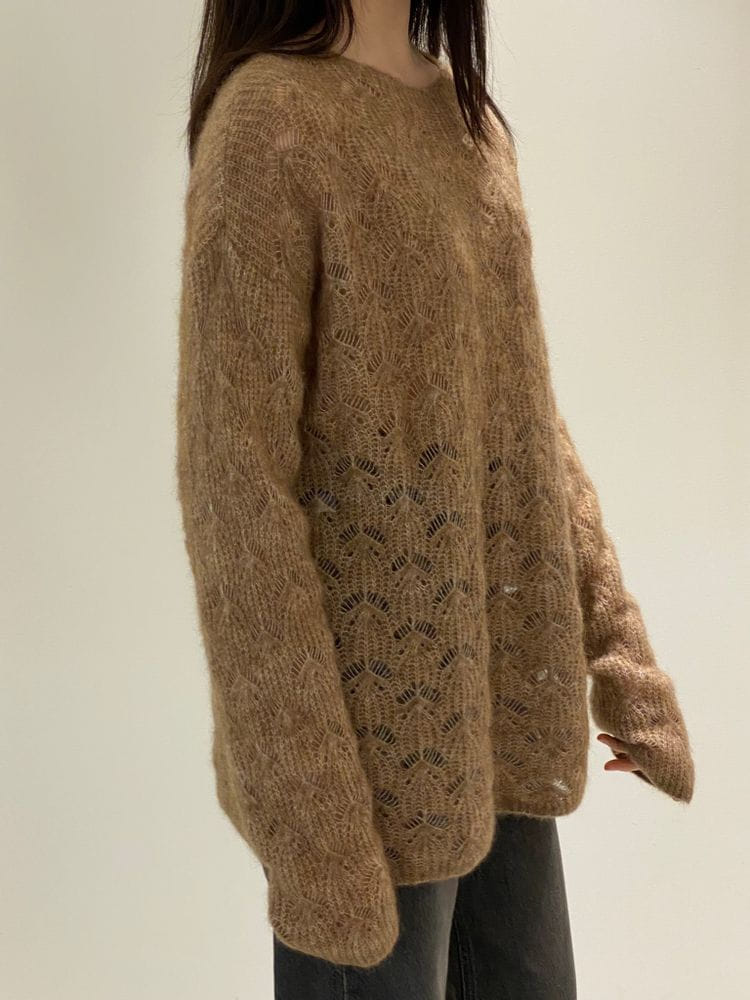 1968 - Korean Children Fashion - #Kfashion4kids - Snow Flower Jacquard Knit - 3
