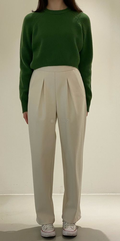 1968 - Korean Children Fashion - #Kfashion4kids - Wrinkle Wide Pants