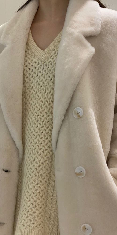 1968 - Korean Children Fashion - #Kfashion4kids - Fleece Long Coat - 2