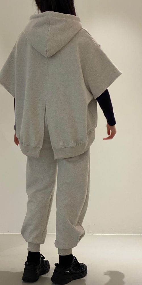 1968 - Korean Children Fashion - #Kfashion4kids - Mono Fleece Top Bottom Set - 4