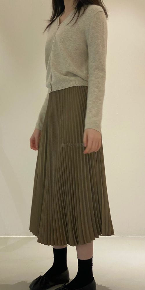 1968 - Korean Children Fashion - #Kfashion4kids - Wrinkle Skirt