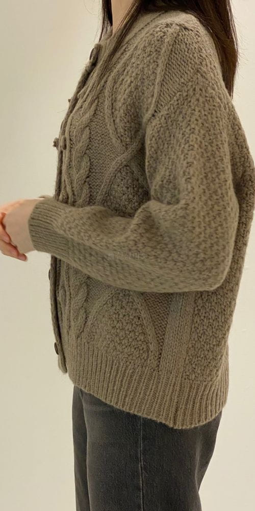 1968 - Korean Children Fashion - #Kfashion4kids - Hazzi Twist Cardigan