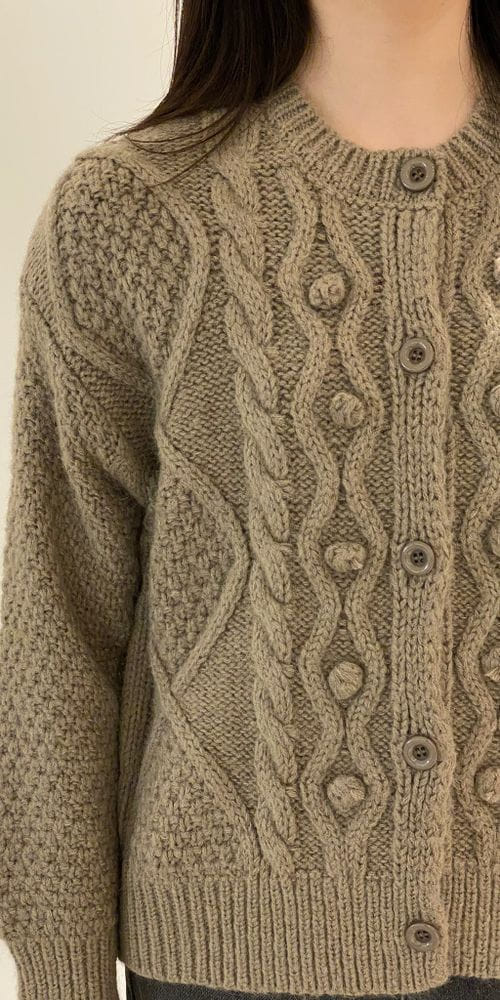 1968 - Korean Children Fashion - #Kfashion4kids - Hazzi Twist Cardigan - 3