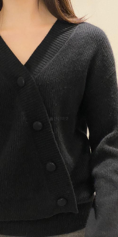 1968 - Korean Children Fashion - #Kfashion4kids - Wrap Knit Cardigan - 4