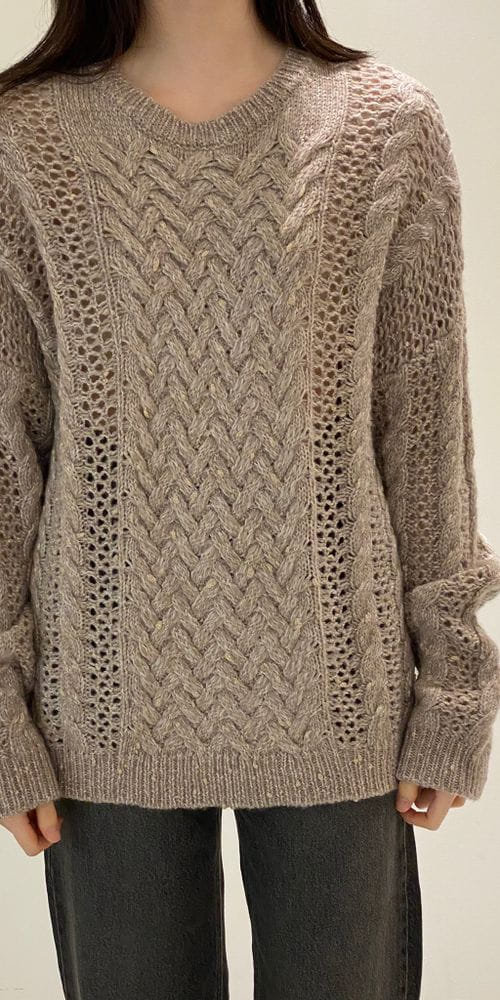 1968 - Korean Children Fashion - #Kfashion4kids - Twist Knit Top 