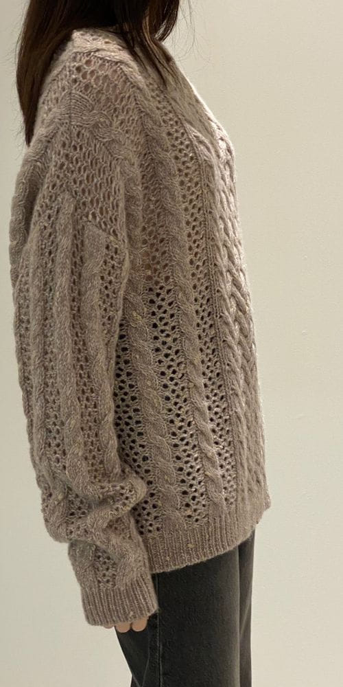 1968 - Korean Children Fashion - #Kfashion4kids - Twist Knit Top  - 3