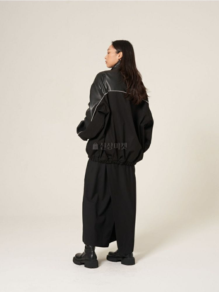 9NINE - Korean Children Fashion - #Kfashion4kids - Line Leather Jumper - 4