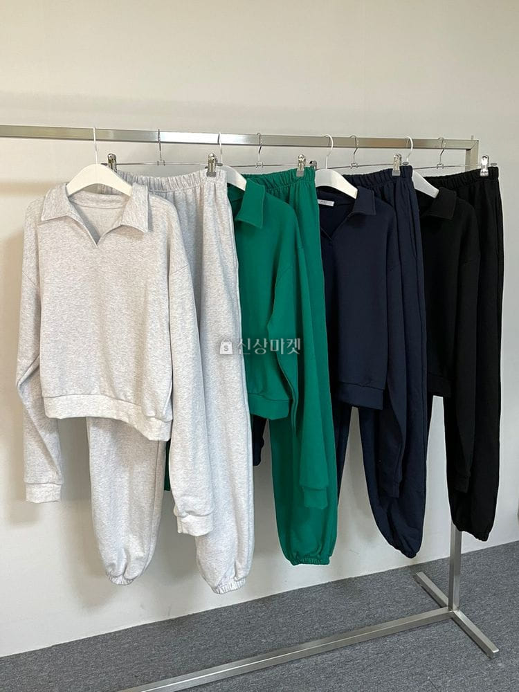 9NINE - Korean Children Fashion - #Kfashion4kids - Scot Collar Sweatshirt - 4