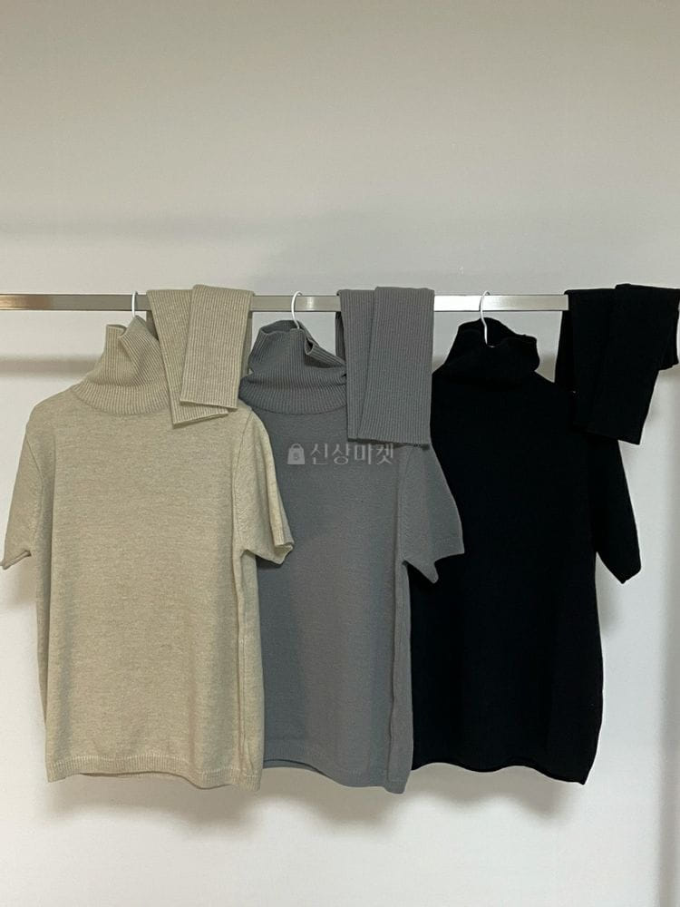 9NINE - Korean Children Fashion - #Kfashion4kids - Short Sleeves Loose Fit Knit