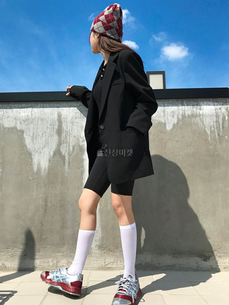 9NINE - Korean Children Fashion - #Kfashion4kids - Deep Mood Boxy Jacket - 3