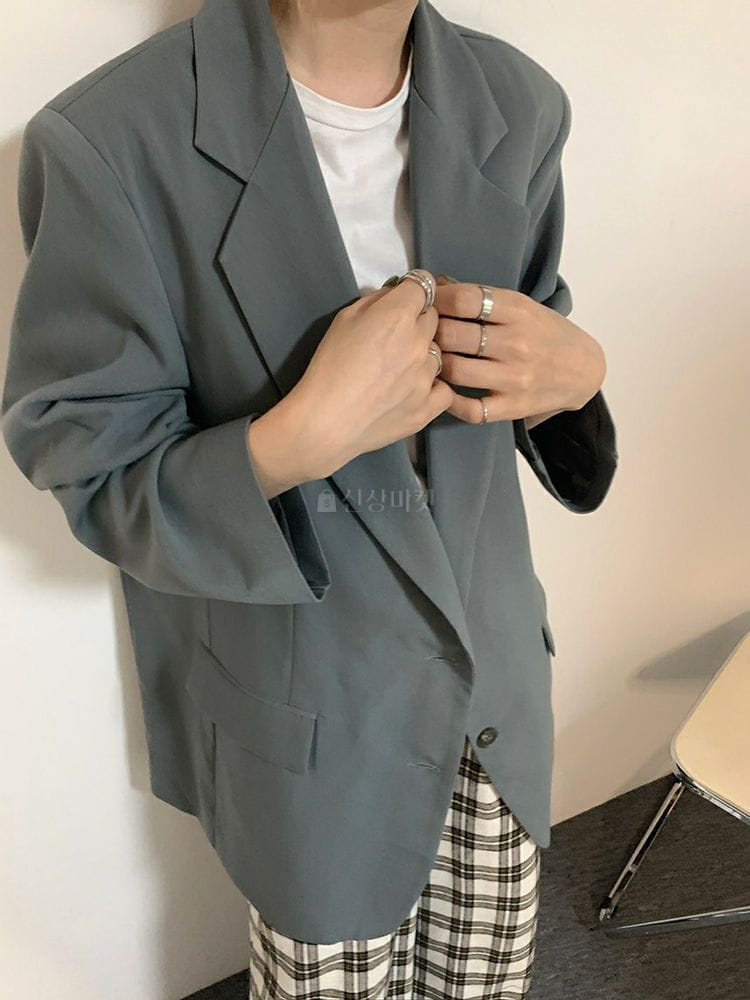 9NINE - Korean Children Fashion - #Kfashion4kids - Deep Mood Boxy Jacket - 5