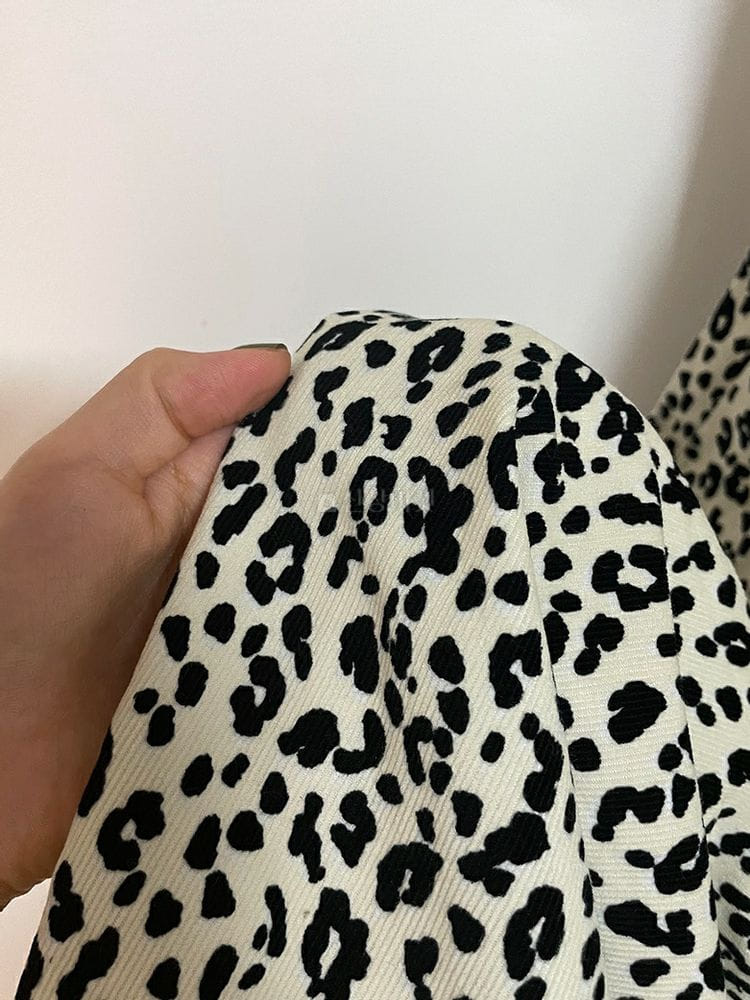 9NINE - Korean Children Fashion - #Kfashion4kids - Banding Leopard Coduroy Skirt - 8