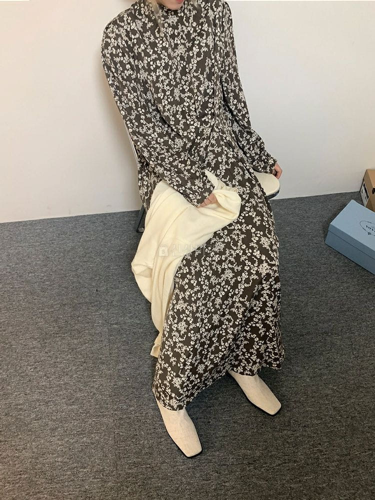 9NINE - Korean Children Fashion - #Kfashion4kids - Brick Long One-piece - 2