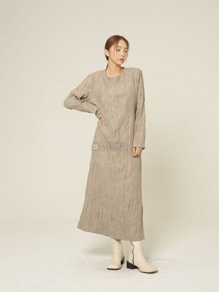9NINE - Korean Children Fashion - #Kfashion4kids - Mid Max Long One-piece - 9
