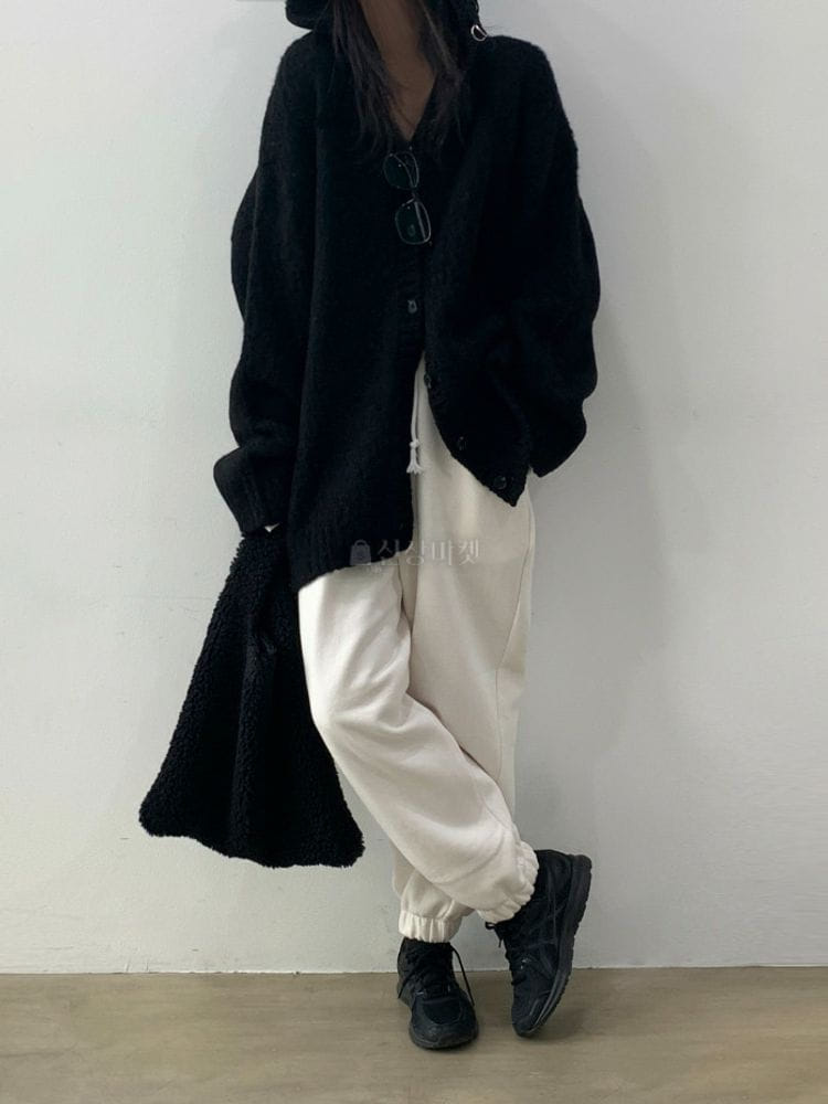 9NINE - Korean Children Fashion - #Kfashion4kids - Wool Boxy Cardigan Winter Knit - 4